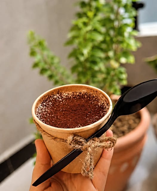 Tiramisu jar dessert